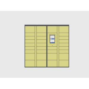 Outdoor Intelligent Parcel Locker Smart Parcel Delivery Locker Smart
