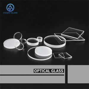 Custom Quartz Components Round Square Shape Flat Dome Structure Quartz Glass
