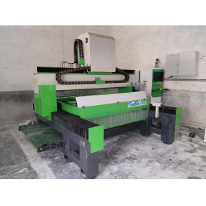 Shell pendant craft multi-head engraving machine