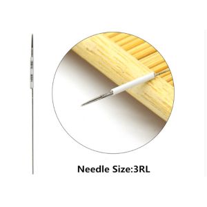 Permanent Makeup Tattoo Machine Needle , 50mm Traditional 3RS Tattoo Needle