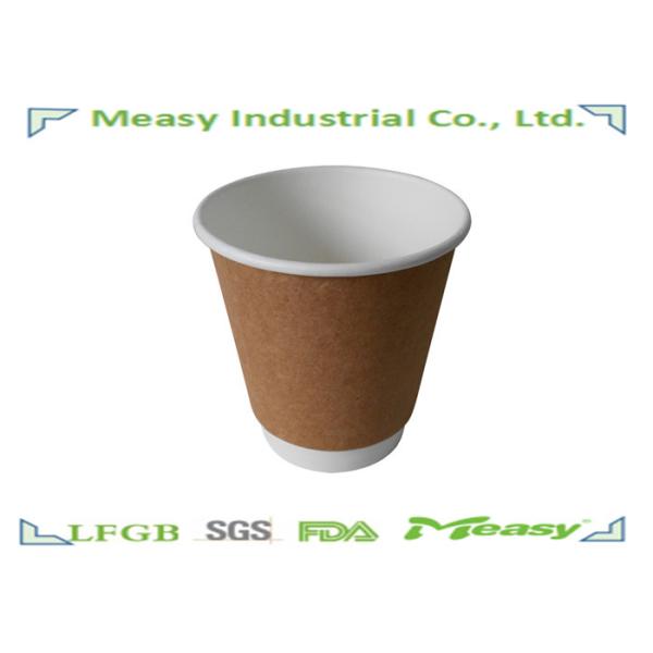 Buy 10oz  Takeaway Double Wall Hot Paper Cups Made of Kraft Paper at wholesale prices