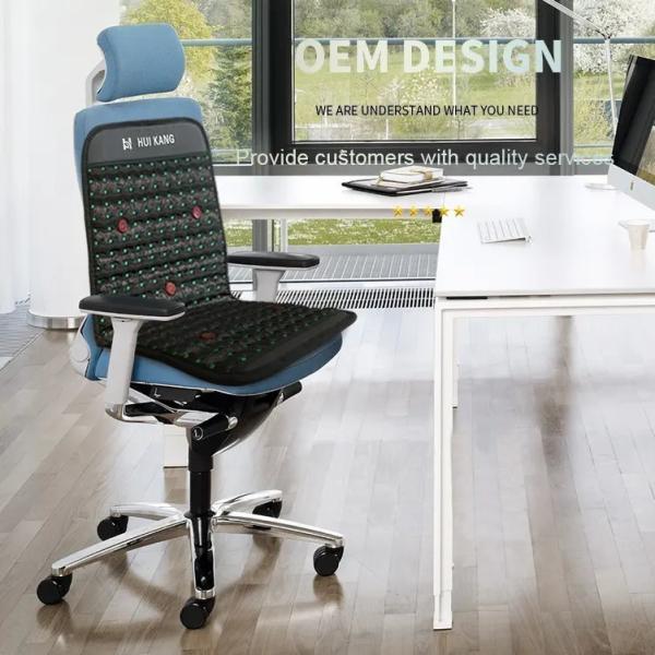 Buy Adjustable Thermostat Far Infrared Heating Mat Jade Tourmaline Gemstone Thermal at wholesale prices