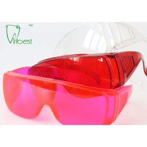 Transparent Dental Protective Wear , PC Lens Anti Dust Safety Glasses