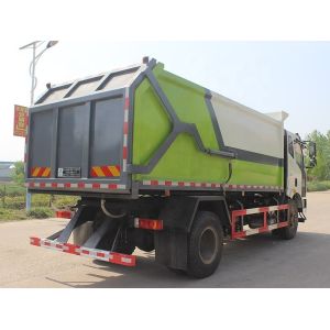 China FAW J6L 4x2 Compression Docking Compactor Garbage Truck