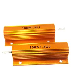 China Golden aluminum encased wire wound resistor 100W 1.5R on sale