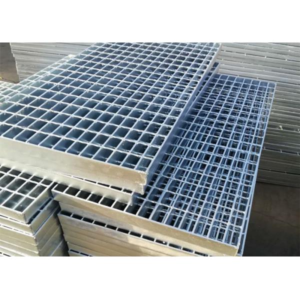 Plain Weave Welded Steel Grating 50x5mm Galvanized Building Platform