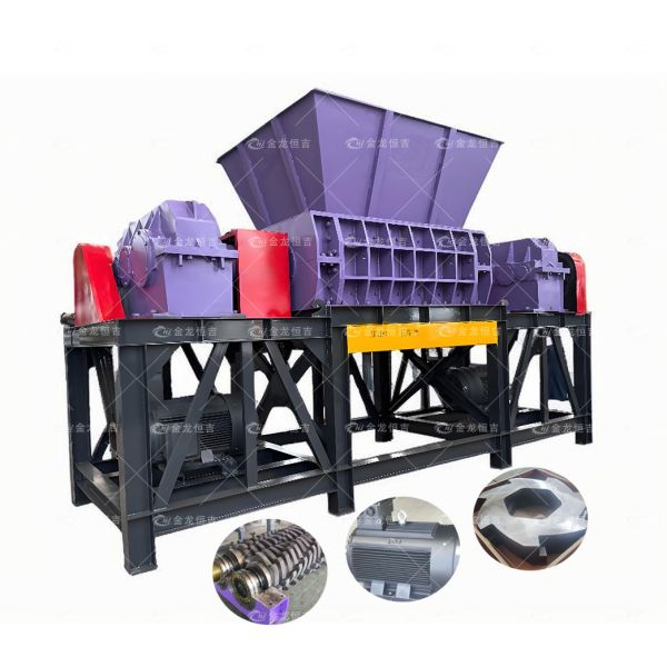 Buy SZ-2000 Model Double Shaft Shredder with 6400*2700*3500 mm Size and 2000*1490 mm Feed Inlet for Industrial Metal Recycling at wholesale prices