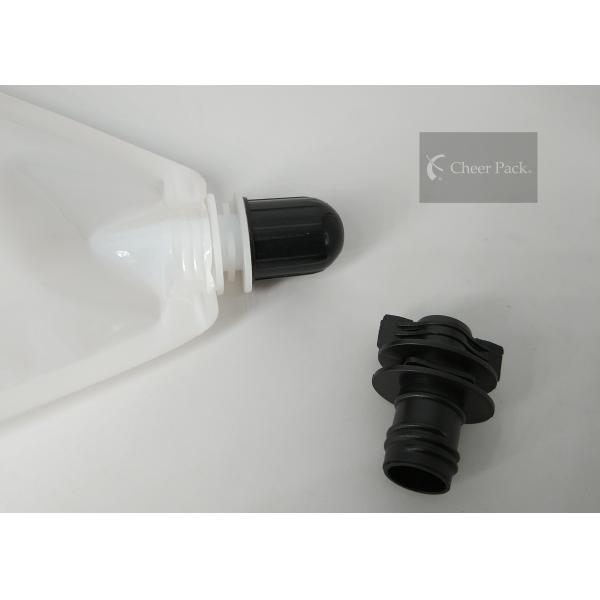 Buy Food Grade Pour Spout Caps Durable For Doypack Pouch , Round Type Cap at wholesale prices