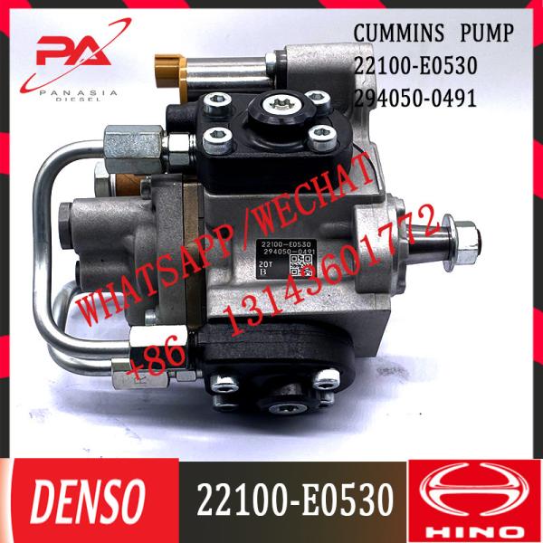 294050-0491 DENSO Diesel Fuel Injection HP4 pump 294050-0491 22100-E0530, 22100-E0531 for Hino YM7