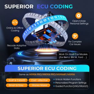 Autel MaxiPRO MP900E MP900 E OBD2 Scanner Diagnostic Tools Bi-Directional Key