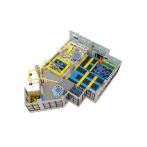 Gymnastic Outdoor Trampoline Park Playground Jumping Zone Trapeze