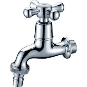 China Modern Wall Mounted Single Cold Water Taps Ceramic Cartridge HN-5F04 , 0.05MPA on sale