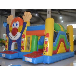 Kids Clown Inflatable Bouncy Castle Jumping Combo Park Water Proof