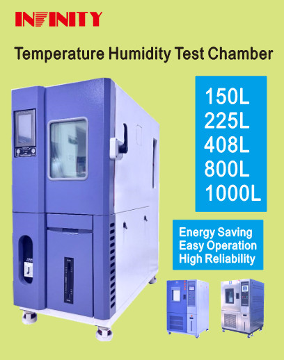AC220V Programmable Constant Temperature Humidity Test Chamber with High
