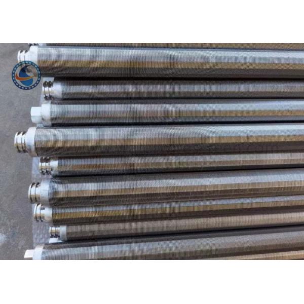 Anti Alkali Wire Wrapped Water Pipe Screen Stainless Steel