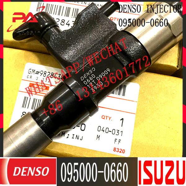 Buy Common Rail Injector 095000-0660 8982843930 Injector For ISUZU 4HK1 6HK1 Engine Injector Nozzle 095000-0660 at wholesale prices