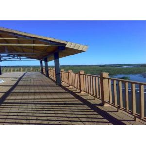 Wood Plastic Composite Eco-friendly Low maintenance Decking Flooring Board