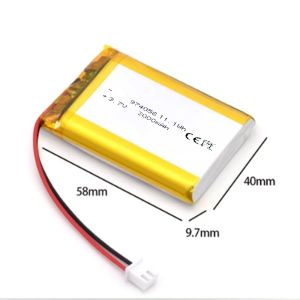High Discharge Rate Battery 3.7V 3000mah 30C Max60C Rechargeable Lipo Battery