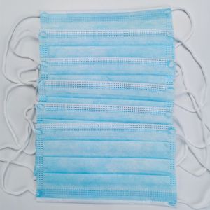 China Light Weight Disposable Protective Mask With Alminium Strip Nose Bar Comfortable on sale