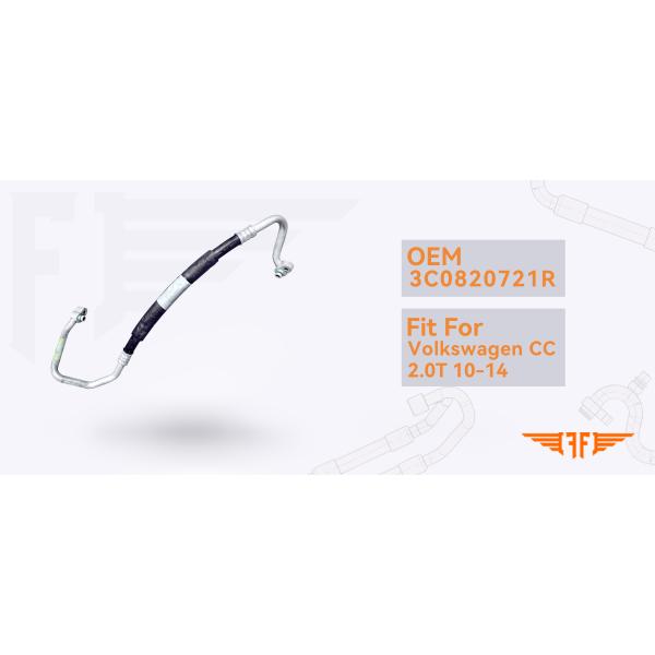 3C0820721R Fits 10-14 CC 2.0T Car Aircon Hoses Volkswagen Car AC Hose Pipe