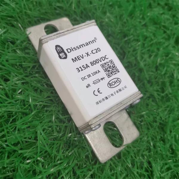 Dissmann MEV-J 1000VDC Fuse , Ceramic Automotive Fuses For EV Charger