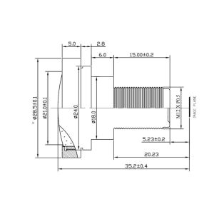 Quality 1/4&quot; 1.9mm wide angle S mount lens ,HFOV120 degree, F2.2, good for Aptina MT9P031,very compact design CCL14019MP for sale