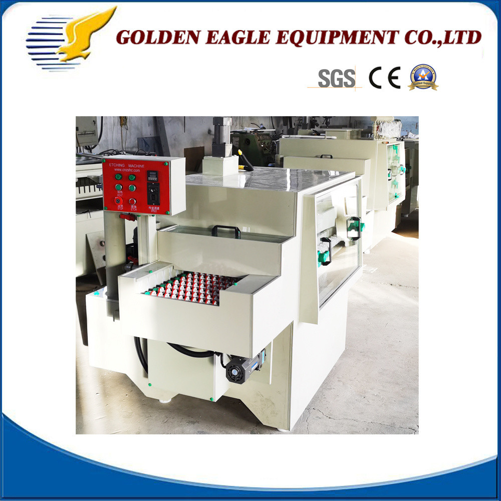 Automatic Metal Label Etching Machine S650 for PP Plate Marking Lettering at