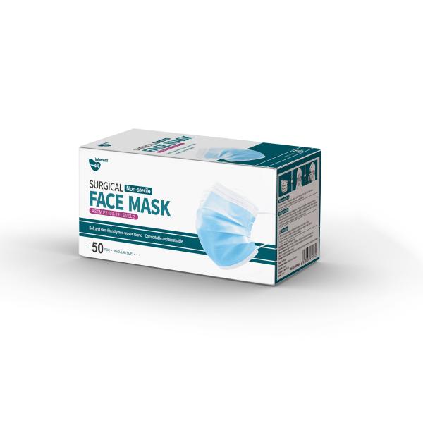Buy 17.5X9.5CM Meltblown Nonwoven Disposable Breathing Mask at wholesale prices