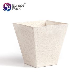 EPK wholesale new material 200ml square shape wheat biodegradable cup