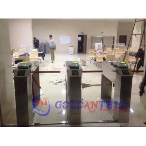 QR Code Card Reader Tripod Turnstile with 0.4s Barrier Open/Close Time and 3