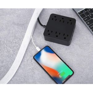 PET Monofilament Self Wrapping Split Braided Sleeving For Cable Protection