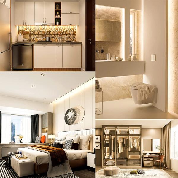 2023 COB LED Strip 480leds 2700K 3000K 4000K 6000K Dotless Flexible Tape Light