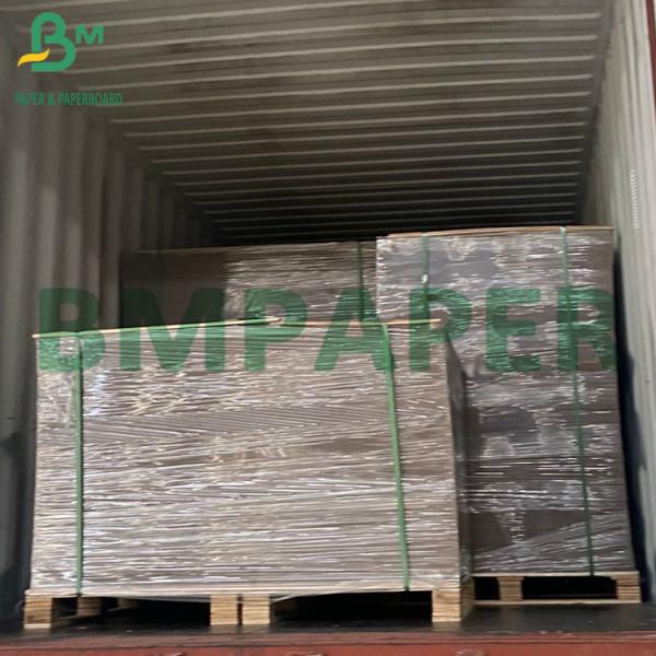 Buy 1mm 1.8mm Uncoated Grey Chip Board Book Cover Binding Card 90 × 100cm at wholesale prices