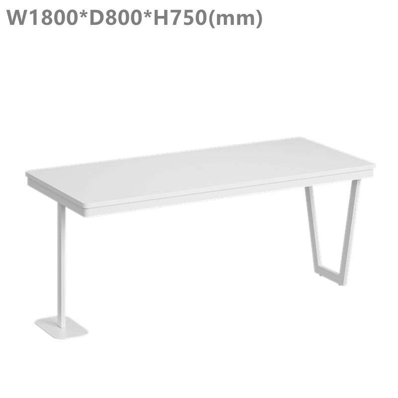 Quality OEM ODM Office Furniture Wooden Office Standing Desk White for sale