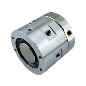 1 in 6 out oil and gas slip ring, stainless housing, M6 air pipe connector
