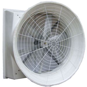 wall mounted handmade shell FRP exhaust fan