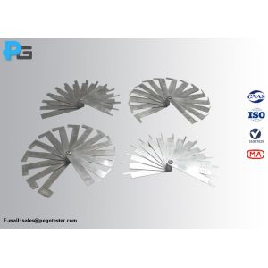 China IEC61010-1 Clause 6.7.2.1 Creepage Distances Test Card with 10 and 30 Size Options on sale