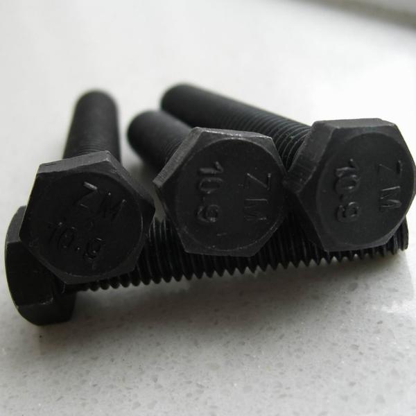 Buy Black Steel Bolts Grade 10.9 DIN 933-1987 at wholesale prices