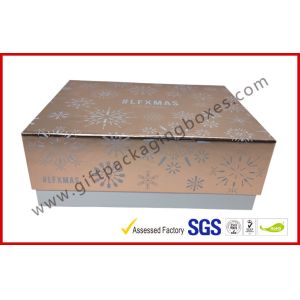 Eco Friendly Luxury Cosmetic Packaging With Hot Stamping Process , Rectangle