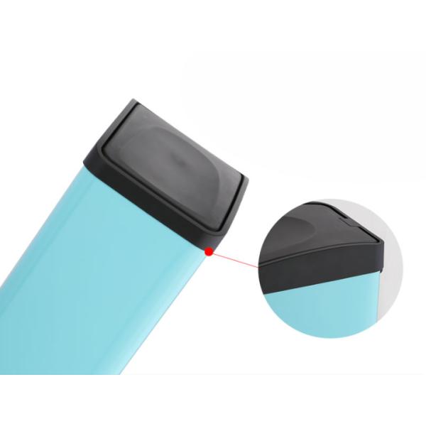 Stainless Steel Kitchen Garbage Can With Foot Pedal Waste Bin Dustbin for Office