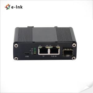Multi Function PD Ethernet Switch with SFP port and Type-C output