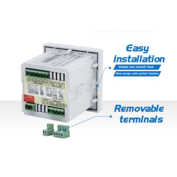 CN-3UIF73 80*80 mm Three Phase current voltage frequency AVHZ Meter