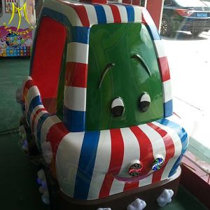 Hansel amusement token operated machines fiberglass body kiddie rides