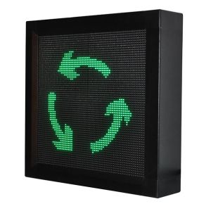 IP65 Waterproof Level 6mm Pixel Pitch LED Display Subway Station Message Signage