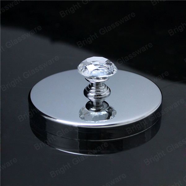 Newest Design candle metal lid with knob