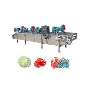 Cleaning Processing 500kg/h Fruits Vegetable Air Dryer
