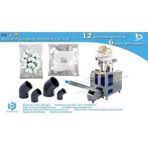 Plastic elbow fitting packing machine with automatic counting function