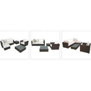 outdoor rattan modular sofa-15 series
