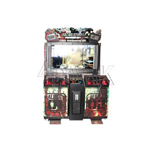 Hardware Material Razing Storm Shooting Game Simulator For 1 - 2 Players coin