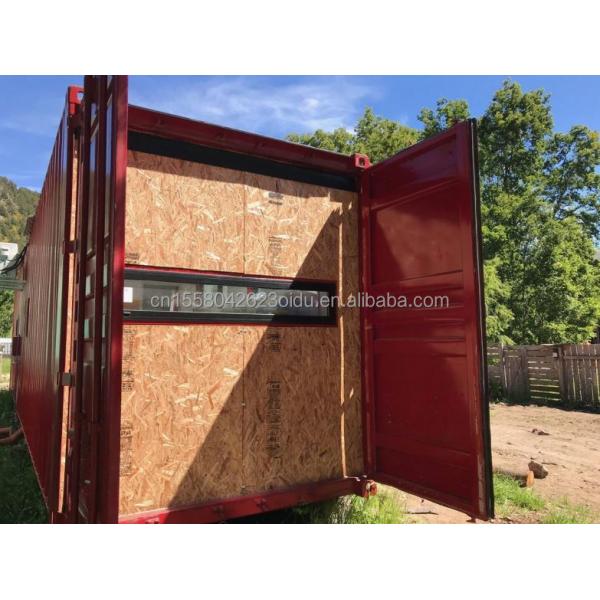 40ft 20ft Modern Luxury Garden Hotel Mobile Small House with Quick Installation and 50/75/100mm Wave Sandwich Panel Wall